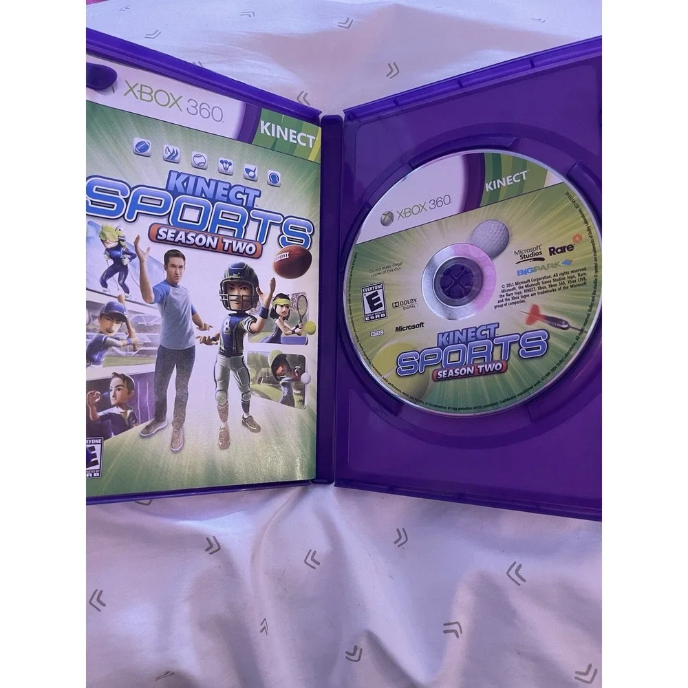 Kinect Sports: Season‎ Two 2 (Microsoft Xbox 360) Complete TESTED